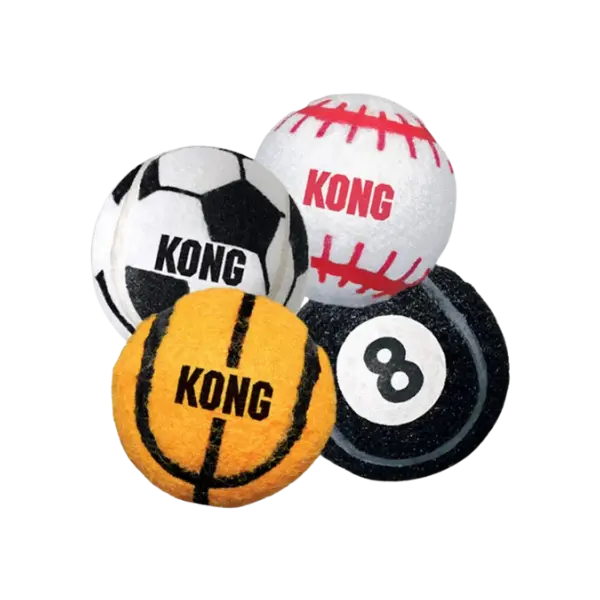 KONG Classic Sport Balls 2-Pack - Pet Buddy