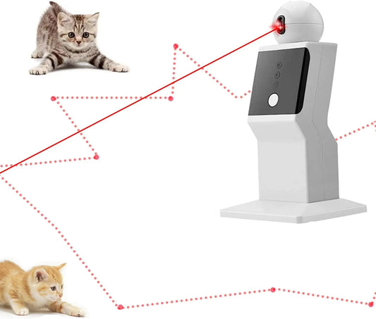 ATUBAN™ Laser Chaser – Automatische Reddot - speelpartner voor Actieve Katten en Honden - Pet Buddy