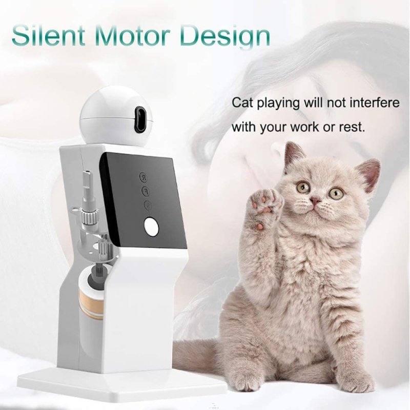 ATUBAN™ Laser Chaser – Automatische Reddot - speelpartner voor Actieve Katten en Honden - Pet Buddy