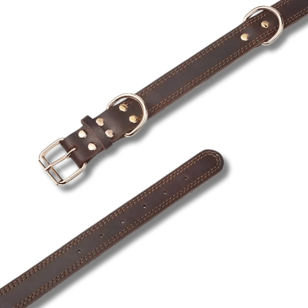 Benepaw Echtleren Halsband - Pet Buddy