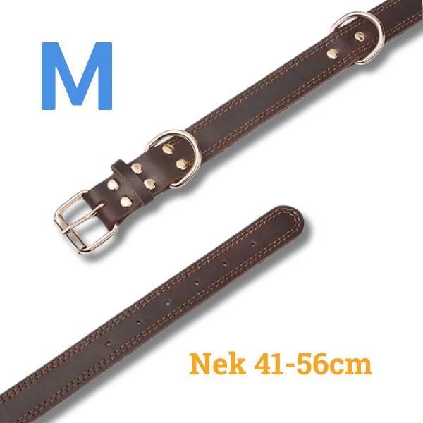 Benepaw Echtleren Halsband - Pet Buddy