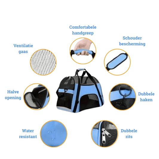 Draagbare Hond en Kat Draagtas - Pet Buddy