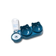 Drievoudige Katten Voederbak - Pet Buddy