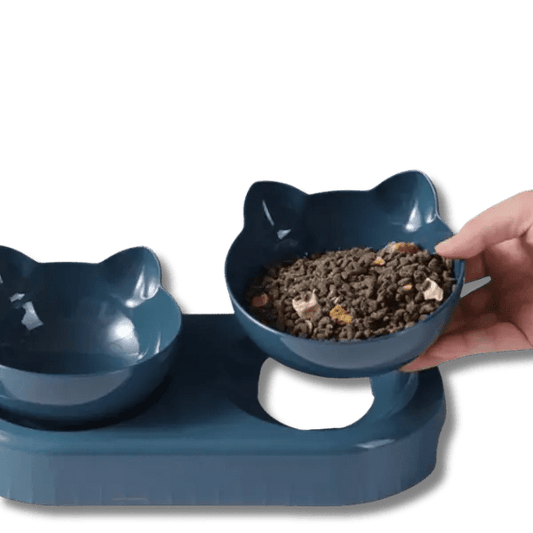 Drievoudige Katten Voederbak - Pet Buddy
