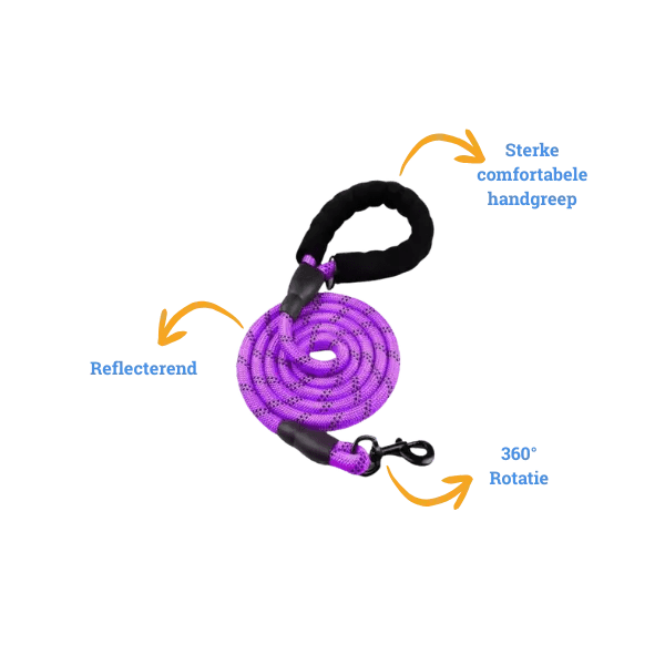Duurzame Riem met Zachte Greep - Pet Buddy