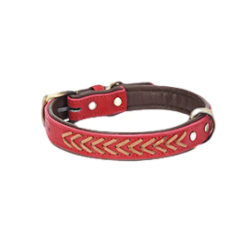 Handgemaakte Leren Hondenhalsband – Duurzaam & Comfortabel - Pet Buddy
