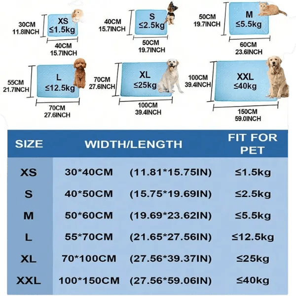IJs - Zijde Koelmat voor Huisdieren - Pet Buddy