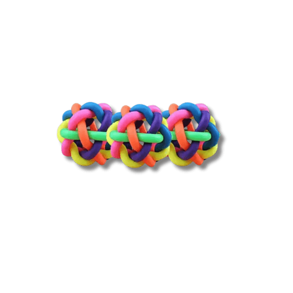 Kleurrijke Kauwspeelbal met bel - Pet Buddy