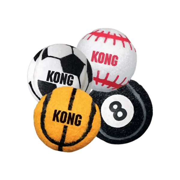 KONG Classic Sport Balls 3 - Pack - Pet Buddy