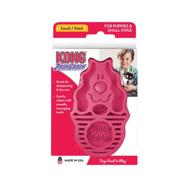 KONG Classic ZoomGroom – Multiborstel voor Honden - Pet Buddy