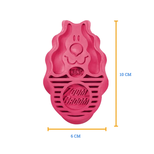 KONG Classic ZoomGroom – Multiborstel voor Honden - Pet Buddy