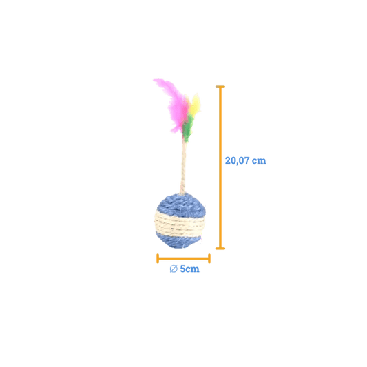 Krabbal met Veer - Pet Buddy