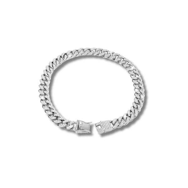 Luxe Diamant Cuban Huisdierhalsband - Pet Buddy