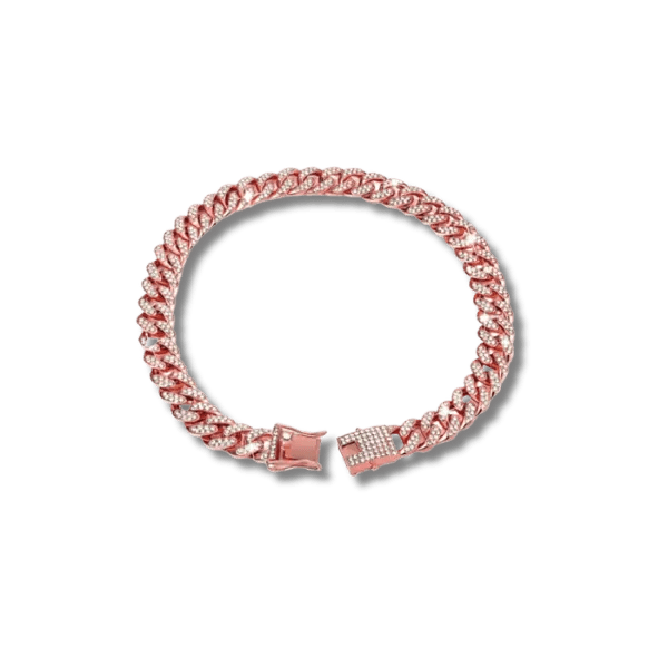 Luxe Diamant Cuban Huisdierhalsband - Pet Buddy