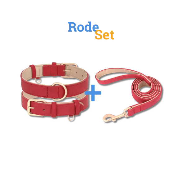 LuxeSoft Halsband & Riem Set - Pet Buddy