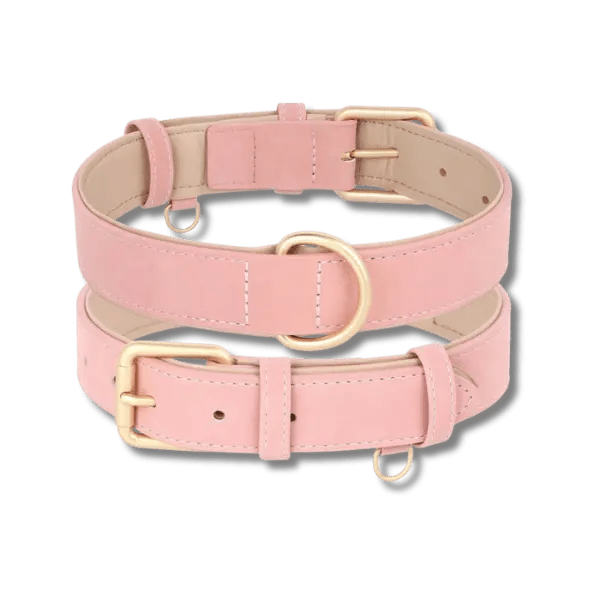 LuxeSoft Halsband & Riem Set - Pet Buddy