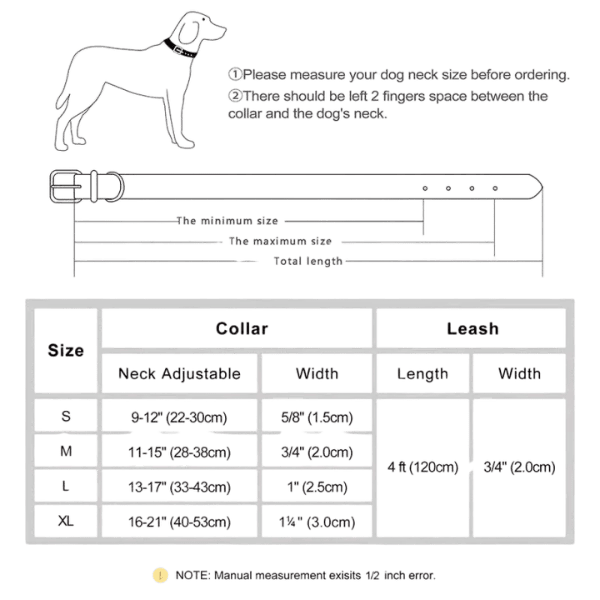 LuxeSoft Halsband & Riem Set - Pet Buddy