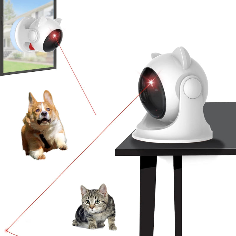 MeowMotion™ – Slimme Laser Cat Toy met 3 Snelheden - Pet Buddy