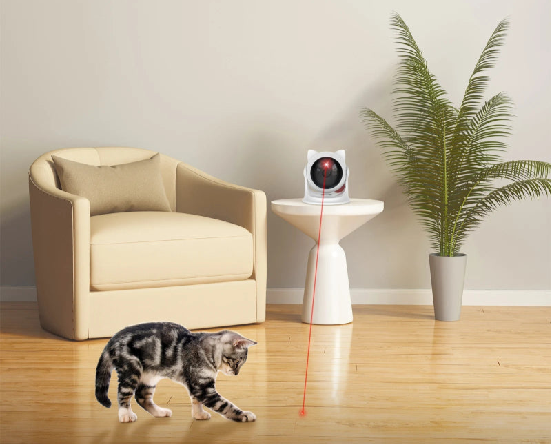 MeowMotion™ – Slimme Laser Cat Toy met 3 Snelheden - Pet Buddy