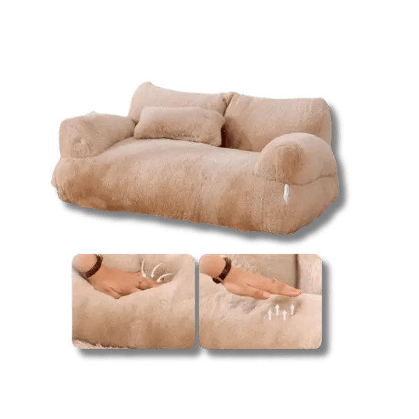 Pluche Katten Sofa Bed - Pet Buddy