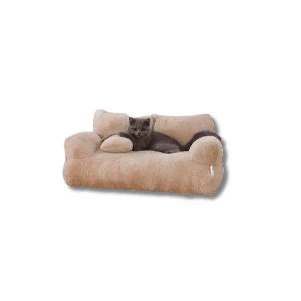 Pluche Katten Sofa Bed - Pet Buddy
