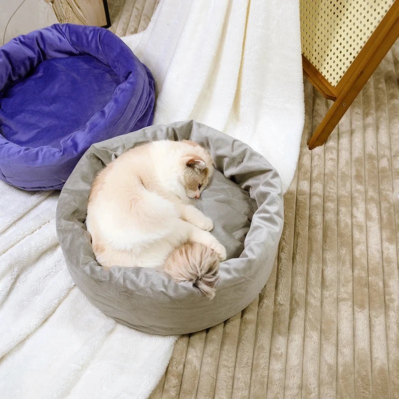Pluche Kattenbed – Zacht & Comfortabel Nest - Pet Buddy