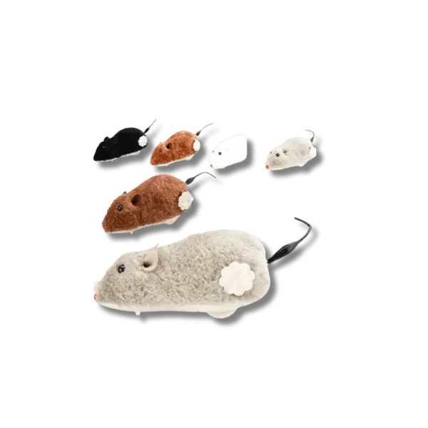 Pluchen Realistische Muis Kattenspeeltje - Pet Buddy