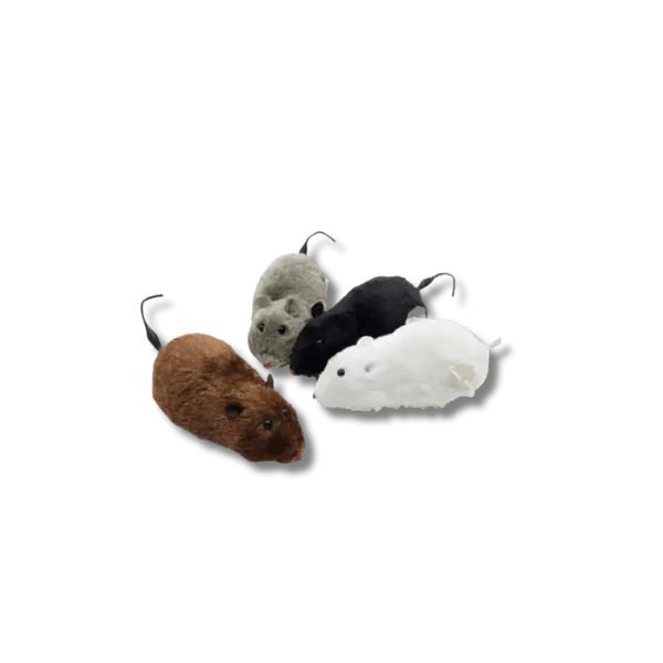 Pluchen Realistische Muis Kattenspeeltje - Pet Buddy