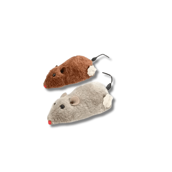 Pluchen Realistische Muis Kattenspeeltje - Pet Buddy