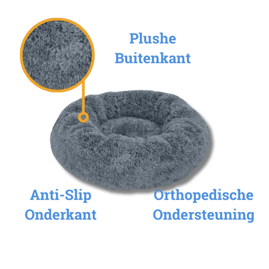 Pluchen Rond Huisdiernest - Pet Buddy