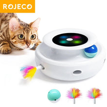 ROJECO SmartPlay 2 - in - 1 – Magisch Speelplezier voor Slimme Katten - Pet Buddy
