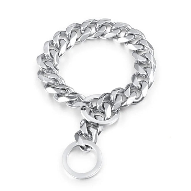 RVS Hondenketting – Cubaanse schakel, Sterk & Stijlvol - Pet Buddy