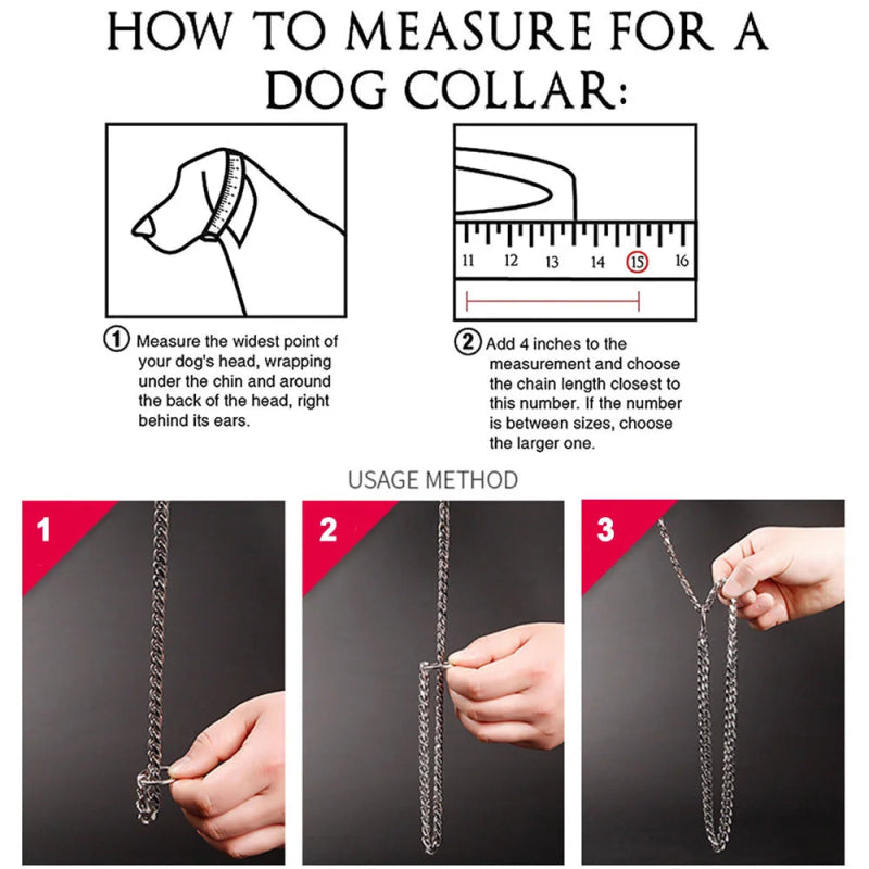 RVS Hondenketting – Cubaanse schakel, Sterk & Stijlvol - Pet Buddy