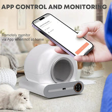 Slimme Zelfreinigende Kattenbak 65L met App - Pet Buddy