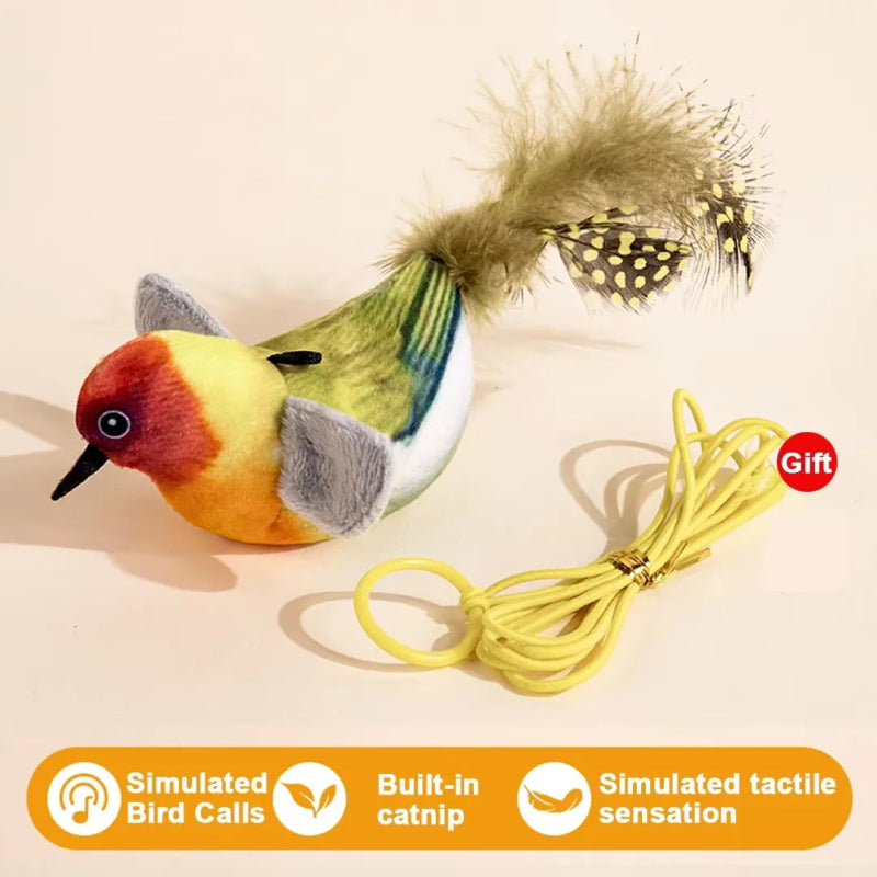 SnuggleBird™ – Het Zachte Vriendje dat Jouw Kat Uitdaagt én Troost - Pet Buddy