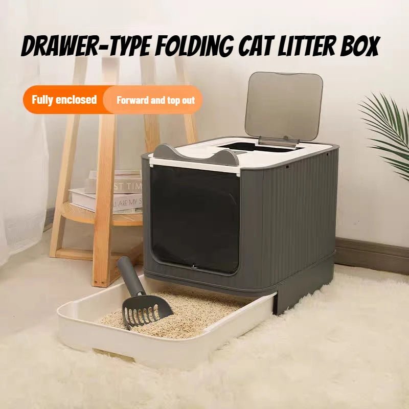 Spatwaterdichte Gesloten Kattenbak - Pet Buddy