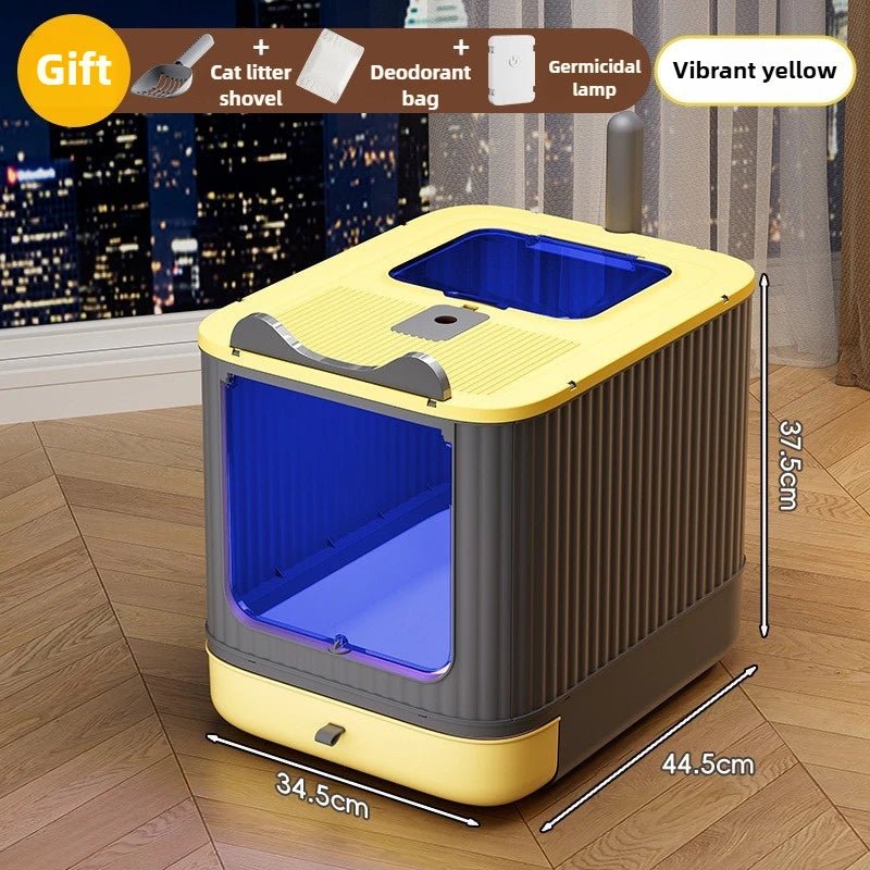 Spatwaterdichte Gesloten Kattenbak - Pet Buddy