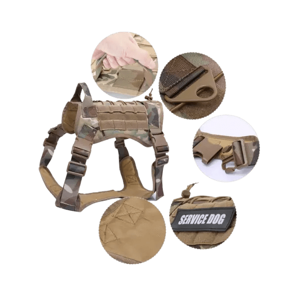 Tactische Honden Harnas Set - Pet Buddy