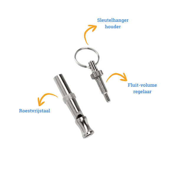 Ultrasonisch Honden Trainingsfluit - Pet Buddy