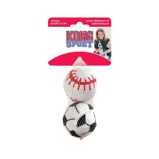 KONG Classic Sport Balls 2-Pack - Pet Buddy