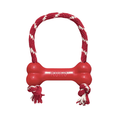 KONG Classic Puppy Goodie Bone met Touw – Maat XS - Pet Buddy