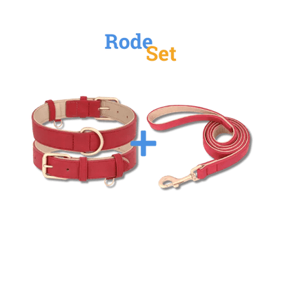 LuxeSoft Halsband & Riem Set - Pet Buddy