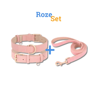 LuxeSoft Halsband & Riem Set - Pet Buddy