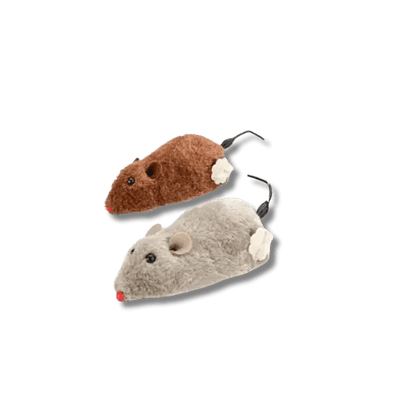 Pluchen Realistische Muis Kattenspeeltje - Pet Buddy