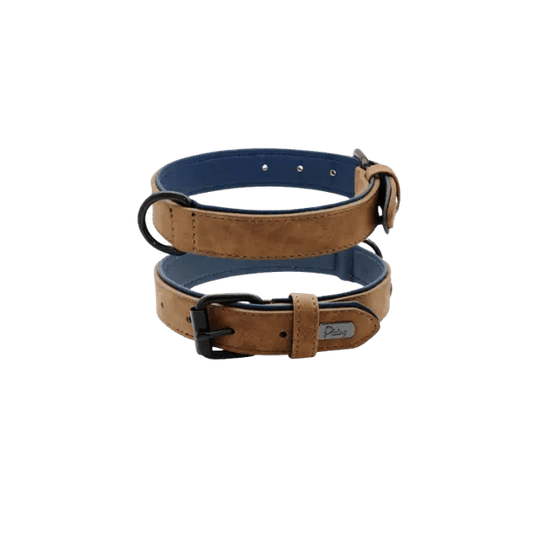 PU Leren Honden halsband - Pet Buddy