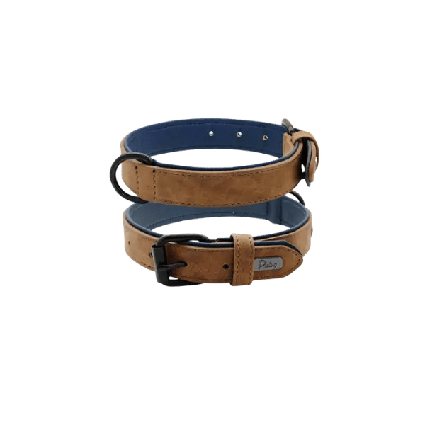 PU Leren Honden halsband - Pet Buddy