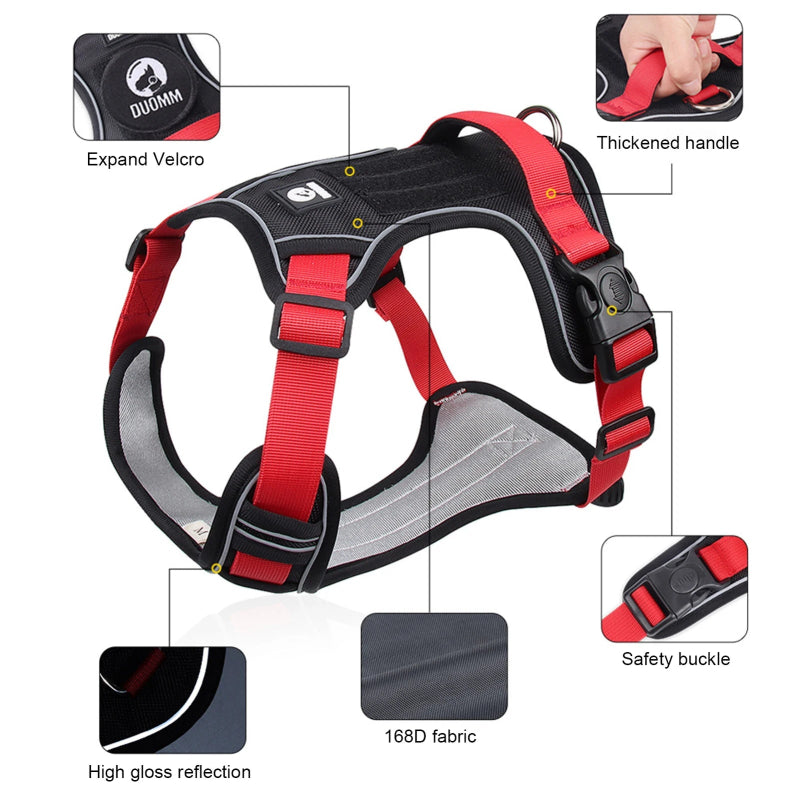 Reflecterend Hondenharnas – Sterk & Comfortabel voor Grote Honden - Pet Buddy