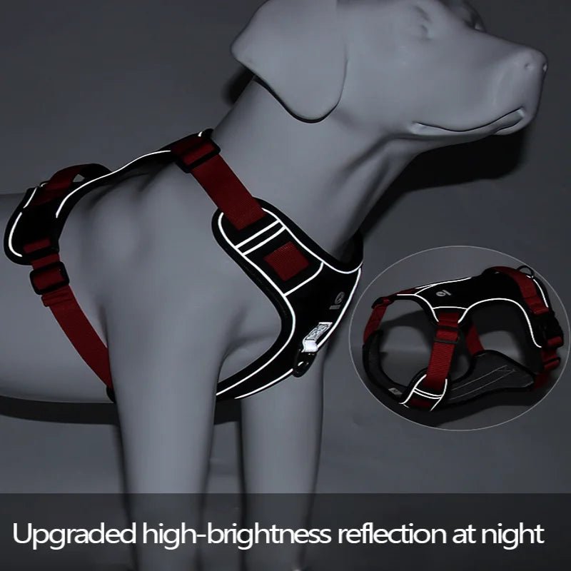 Reflecterend Hondenharnas – Sterk & Comfortabel voor Grote Honden - Pet Buddy