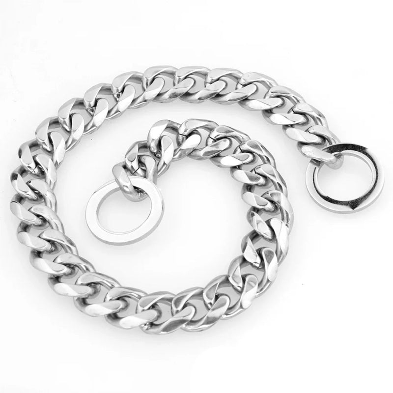 RVS Hondenketting – Cubaanse schakel, Sterk & Stijlvol - Pet Buddy