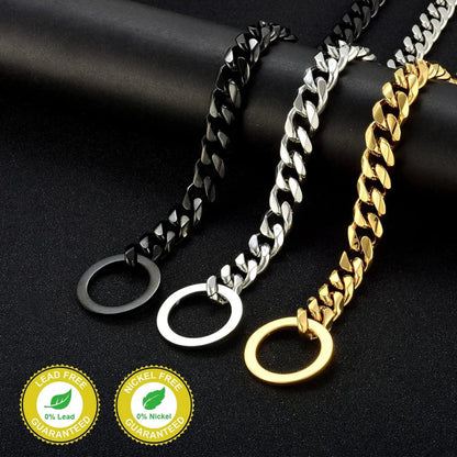 RVS Hondenketting – Cubaanse schakel, Sterk & Stijlvol - Pet Buddy